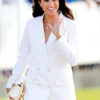 Meghan Markle White Suit