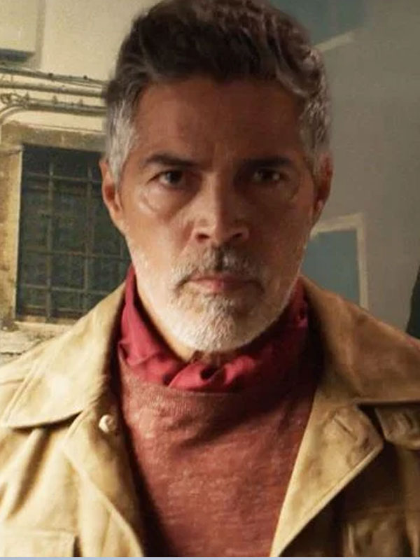 Mission Impossible 7 Esai Morales Suede Leather Jacket