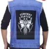 Stranger Things Eddie Munson Vest Back