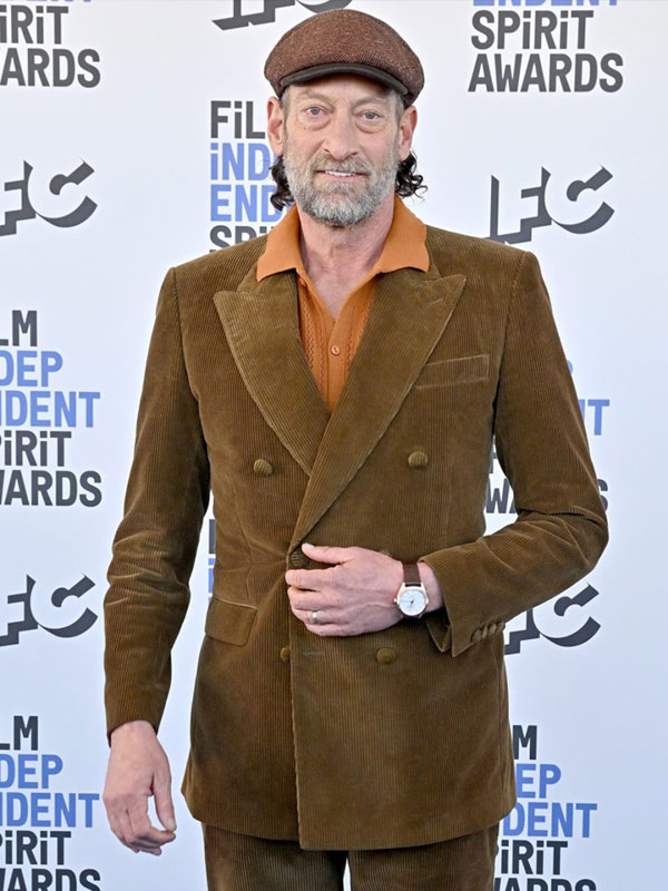 Troy Kotsur The 37th Film Independent Spirit Awards Brown Corduroy Blazer