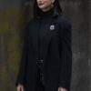 The Endgame 2022 Elena Federova black Coat