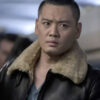 The Endgame 2022 Louie Aviator Jacket with shearling collar