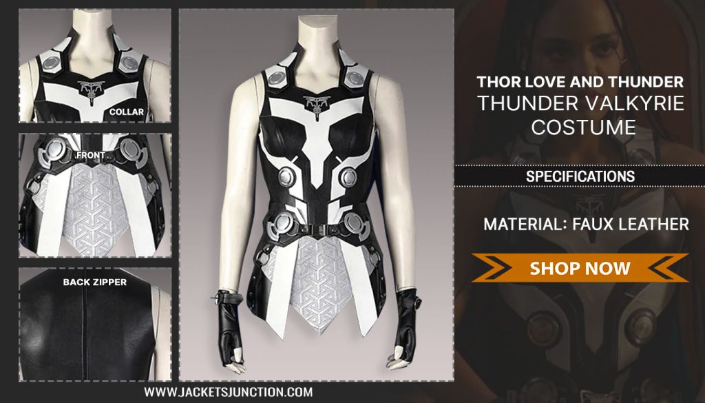 Thor Love and Thunder Valkyrie Costume - Jackets Junction