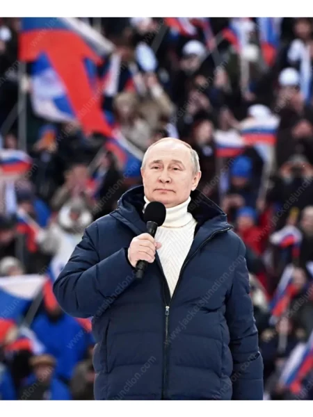 Vladimir Putin Hooded Puffer Jacket