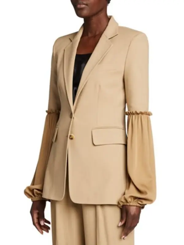 All Rise S03 Simone Missick Brown Blazer