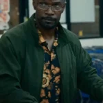 Day Shift Jamie Foxx Green Jacket