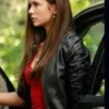 Elena Gilbert Vampire Diaries Leather Jacket