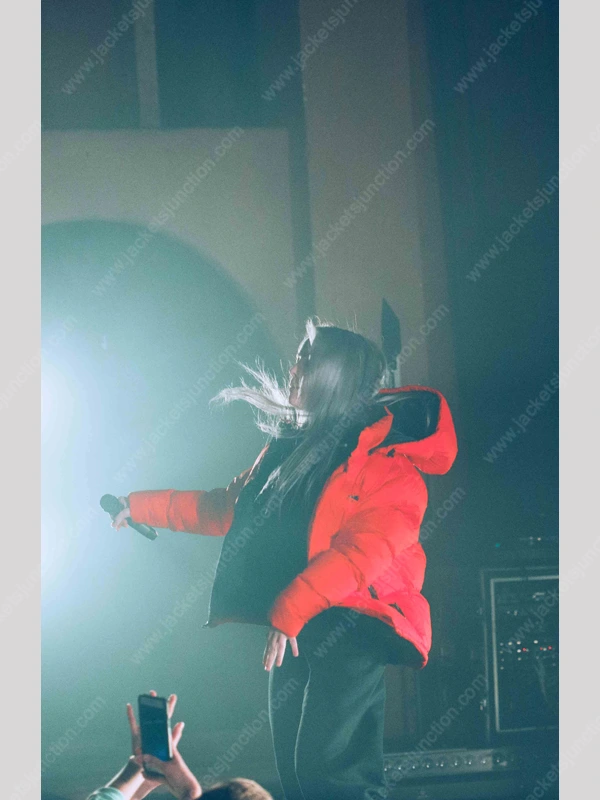 Happier Than Ever Billie Eilish Red Jacket