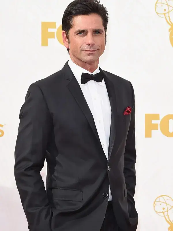 John Stamos Slim-Fit Stretch Blazer