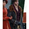 Mr. Malcolm’s List Oliver Jackson-Cohen Trench Coat With Shearling Trim