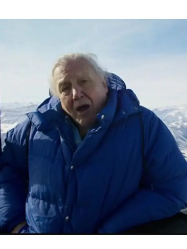 Planet Earth II David Attenborough Puffer Jacket