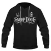 Snoop Dogg Death Row Records Logo Black Hoodie