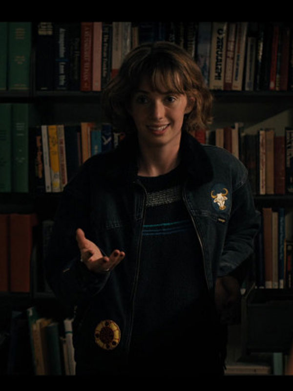 Stranger Things S04 Robin Buckley Sherpa Jacket