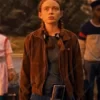 Stranger Things S04 Sadie Sink Brown Jacket