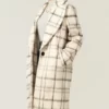 Tom Swift Zenzi Fullington Plaid Trench Coat