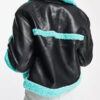 Girls5eva S02 Renée Elise Goldsberry Leather Shearling Jacket