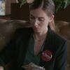 Amber Spin Me Round 2022 Alison Brie Black Blazer