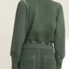 Brie Sheridan Virgin River S04 Zibby Allen Green Jacket