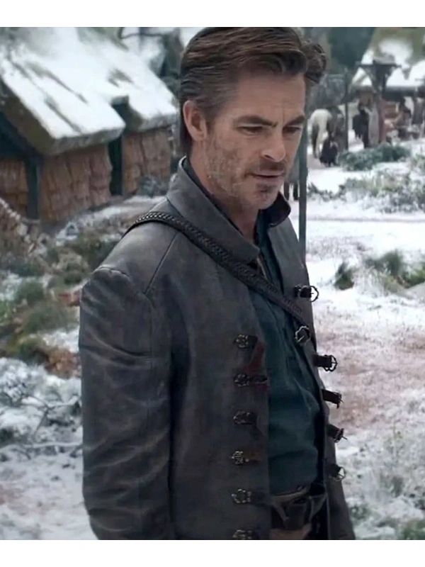 Dungeons & Dragons Honor Among Thieves Chris Pine Leather Jacket