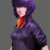 Ghost In The Shell SAC_2045 Motoko Kusanagi Purple Bomber Jacket