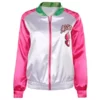 Meg Donnelly TV-Series Zombies 3 Addison Pink & White Bomber Jacket