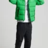 The Chi S05 Emmett Washington Green Hooded Puffer Jacket