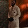 Trig Taylor The Chi S05 Luke James Plaid Trench Coat