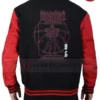 Unisex Stranger Things Demogorgon Hunter Red and Black Varsity Jacket