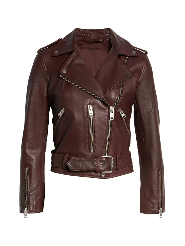 Virgin River S04 Brie Sheridan Leather Brown Jacket