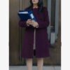 Partner Track Ingrid Yun Purple Coat