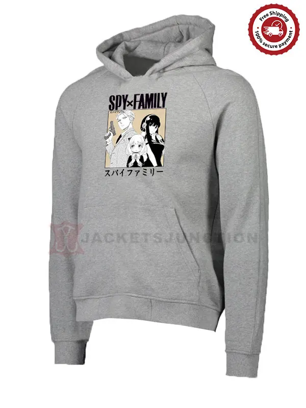 Forger Family Portrait Hoodie Grey