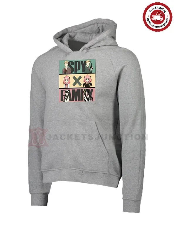 Forger Family Secret Identity Hoodie Grey