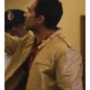 Nestor Carbonell Bomber Leather Jacket