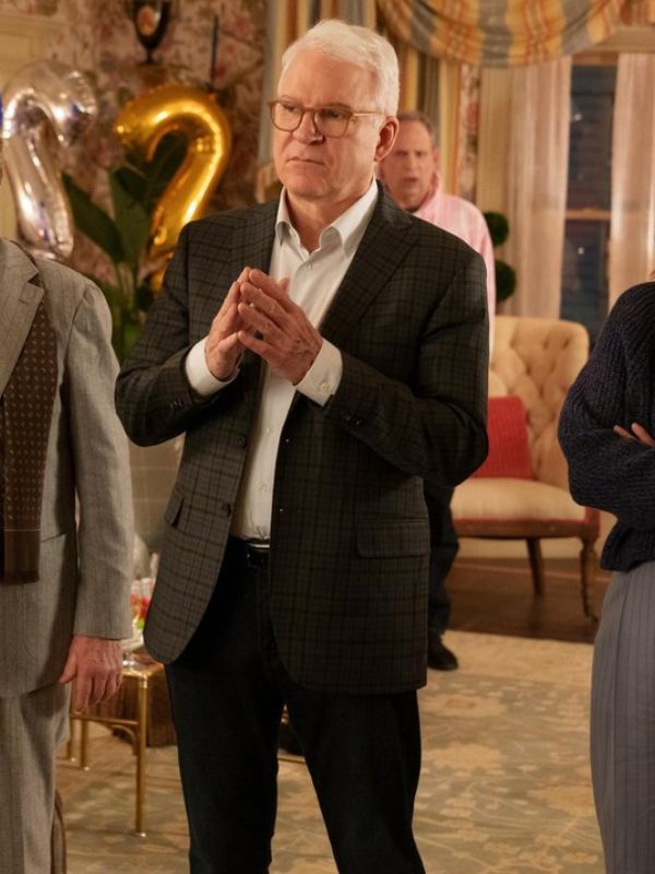 Only Murders In the Building S02 Steve Martin Plaid Blazer