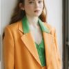 Sadie Sink Stranger Things Max Mayfield Orange Blazer