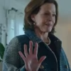 Sigourney Weaver The Good House 2022 Hildy Good Double Breasted Overcoat