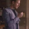 Tom Hopper Grey Blazer Love in the Villa