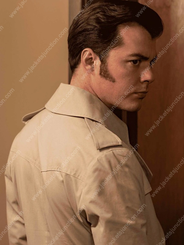 Alfred Pennyworth Jack Bannon White Trench Coat