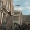 Alfred Pennyworth White Trench Coat