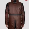 Cassian Andor Brown Leather Coat