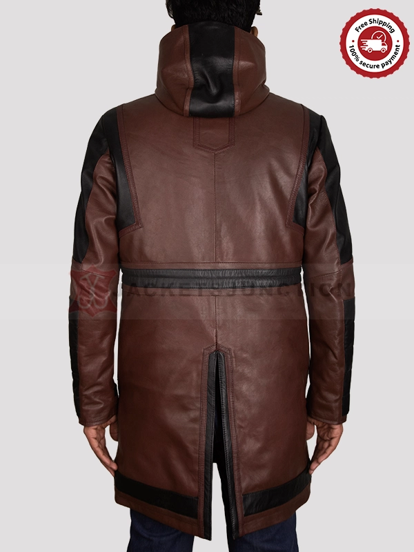 Cassian Andor Brown Leather Coat