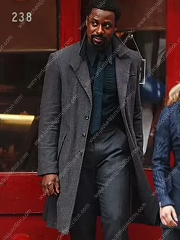 Gary Carr GrayTrench Coat