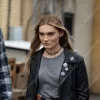  Meg Donnelly Black Leather Jacket