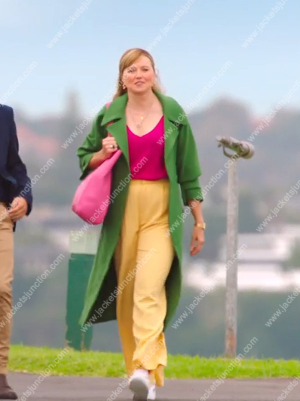 My Life Is Murder S03 Alexa Crowe Green Coat