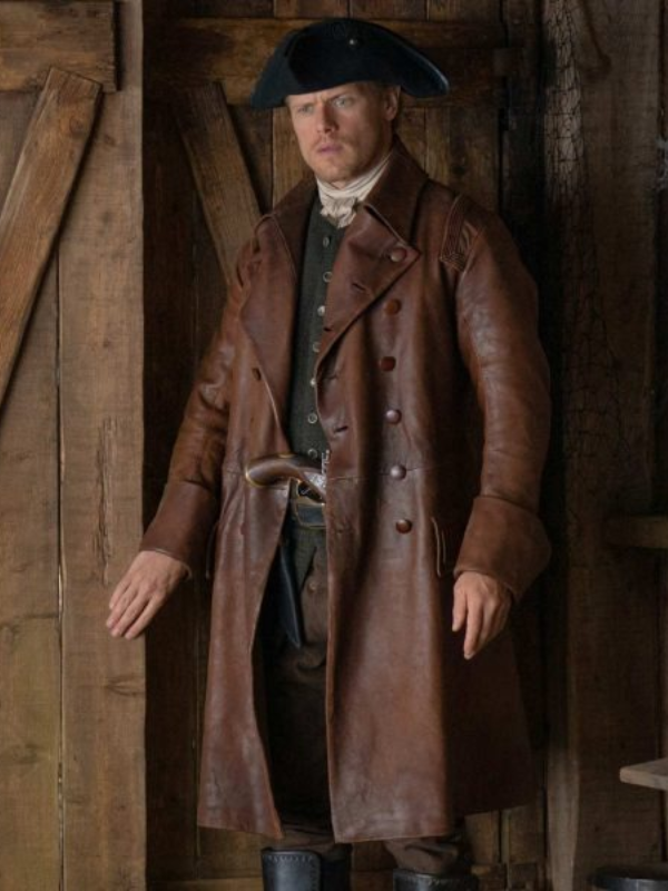 Outlander S05 Jamie Fraser Leather Coat