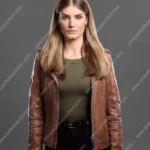 Quantum Leap Addison Augustine Leather Jacket