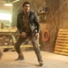 Scott Adkins Black Leather Jacket