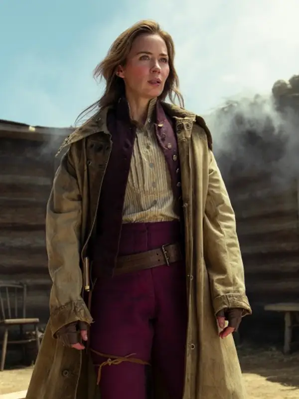 The English 2022 Emily Blunt Trench Coat