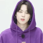 BTS Jimin Purple Hoodie