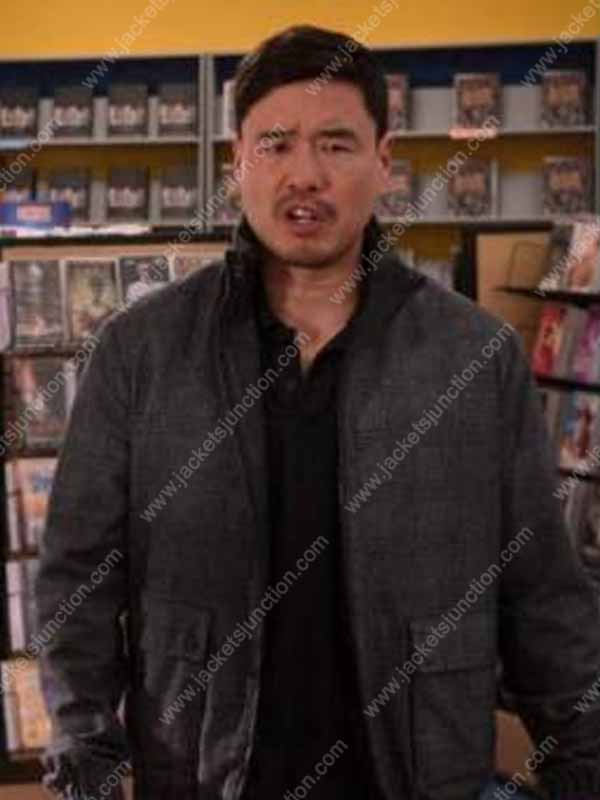 Blockbuster Randall Park Plaid Jacket